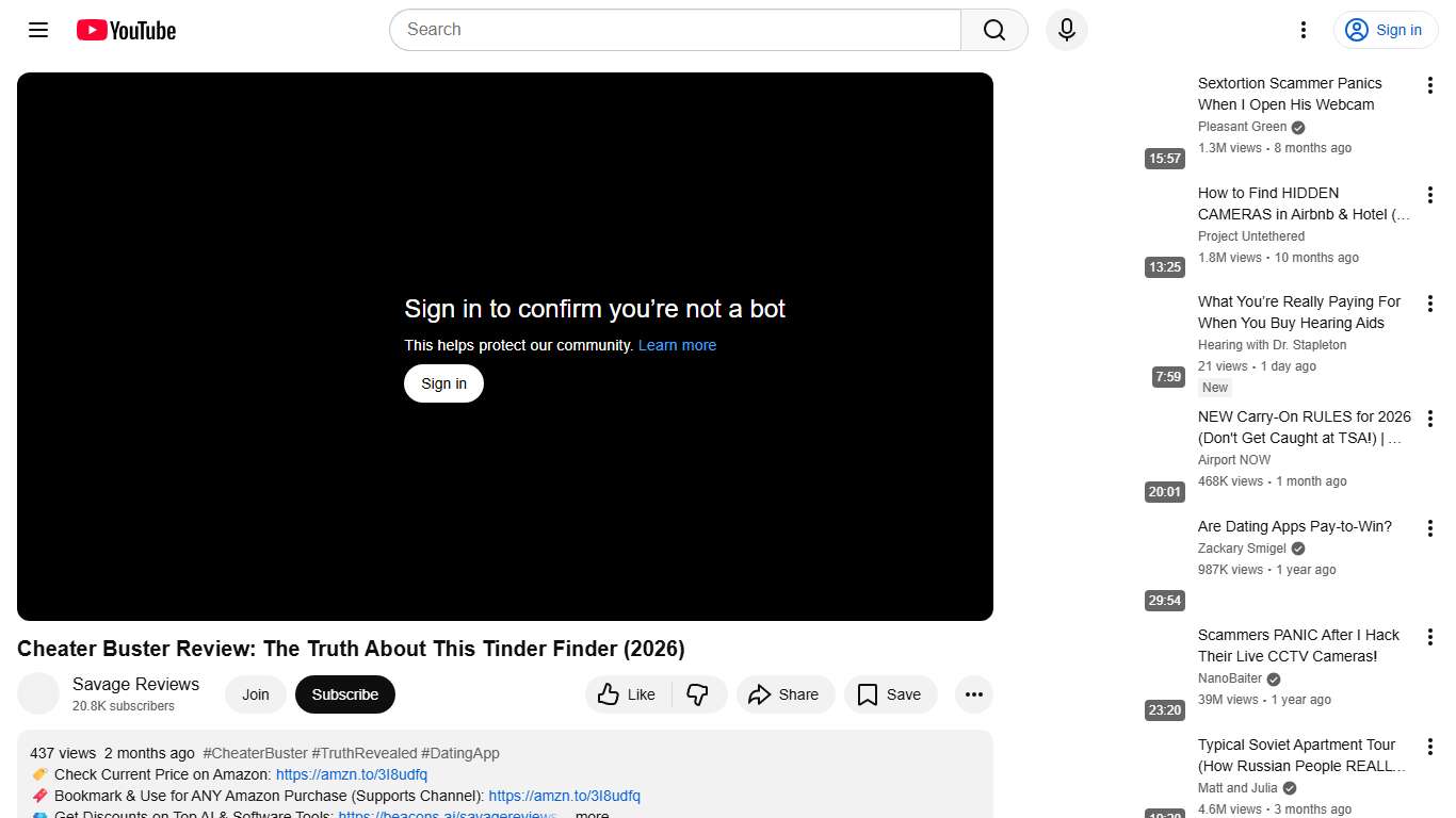 Cheater Buster Review: The Truth About This Tinder Finder (2026) - YouTube
